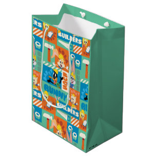 Sacola Para Presentes Média INSETOS BUNNY BUILDERS™ Padrão de Grade de Caract