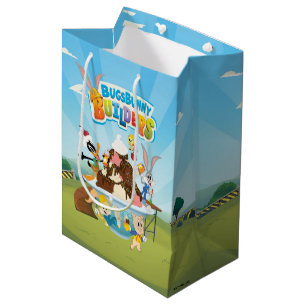 Sacola Para Presentes Média INSETOS BUNNY BUILDERS™ Sorvete Looney Builders