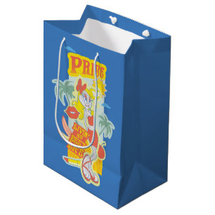 Sacola Para Presentes Média INSETOS BUNNY™ Pride - Vivendo minha melhor vida