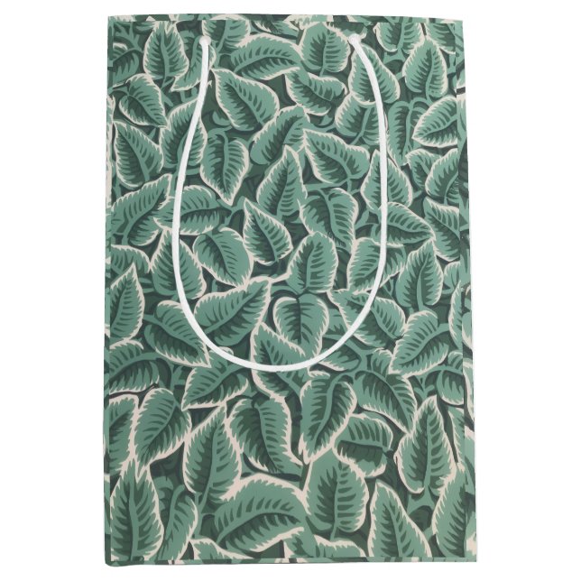 Sacola Para Presentes Média Jane Austen's Home Wallpaper (Frente)