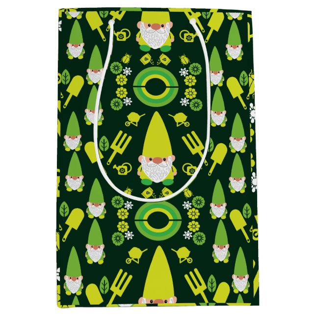 Sacola Para Presentes Média Jardim do Jardim Diretor (Frente)