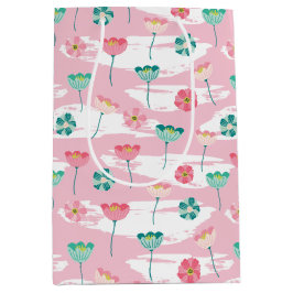 Sacola Para Presentes Média Jardim Springtime