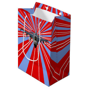 Sacola Para Presentes Média Jato de combate