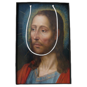 Sacola Para Presentes Média Jesus Cristo (por Quentin Metsys)