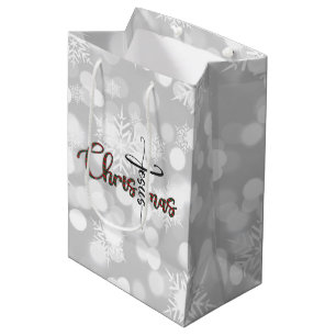 Sacola Para Presentes Média Jesus Natal Gift Bag