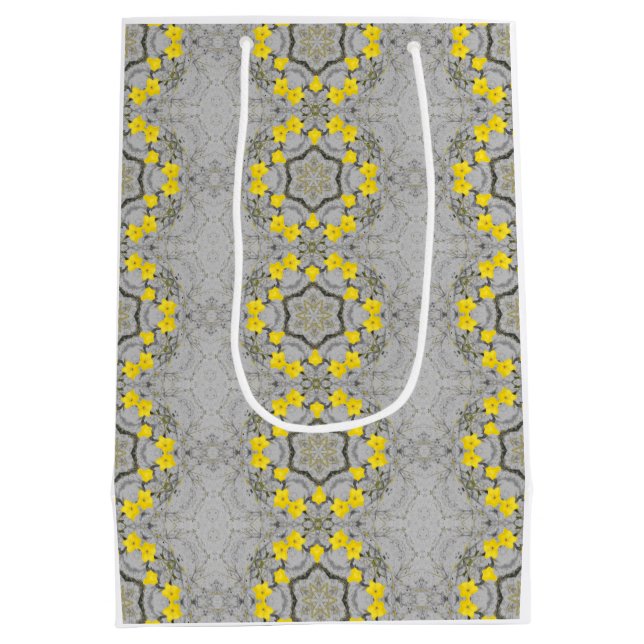 Sacola Para Presentes Média Jonquil Harmony Wheel  (Verso)