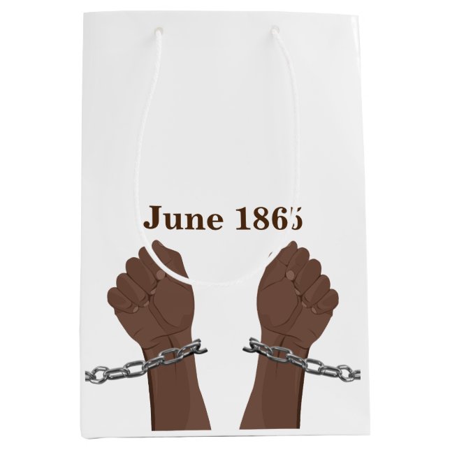 Sacola Para Presentes Média Junho de 1865 (Frente)