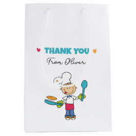 Sacola Para Presentes Média Kids’ Pancake Birthday Gift Bag – Little Chef Them
