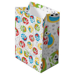 Sacola Para Presentes Média Kids SKULL Party Pirate Medium Gift Bag