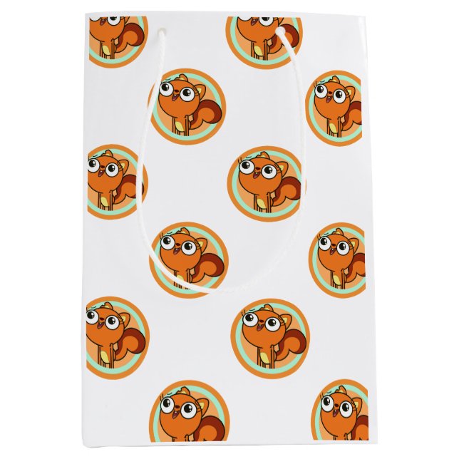 Sacola Para Presentes Média Kiff Chatterly (Frente)