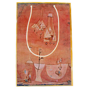 Sacola Para Presentes Média Klee - Laboratório de Botânica