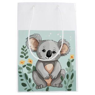Sacola Para Presentes Média Koala