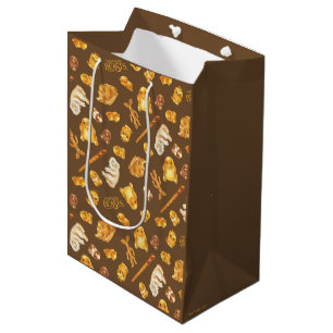 Sacola Para Presentes Média Kowalski Bakery Tosn Pattern
