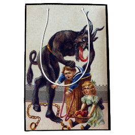 Sacola Para Presentes Média Krampus