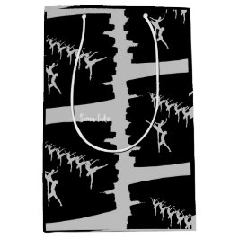 Sacola Para Presentes Média Lago Swan