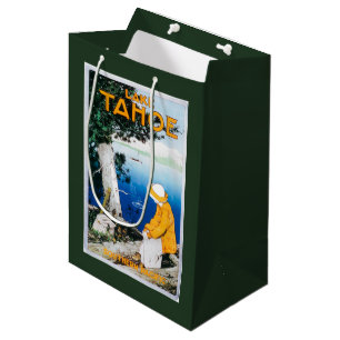 Sacola Para Presentes Média Lake Tahoe PosterLake relativo à promoção Tahoe