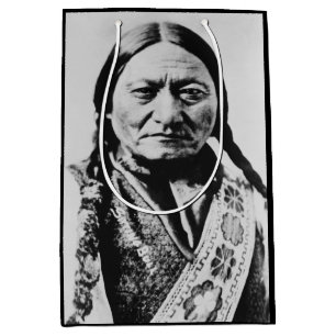 Sacola Para Presentes Média Lakota Chefe Rende: Sentado Bull Fort Buford