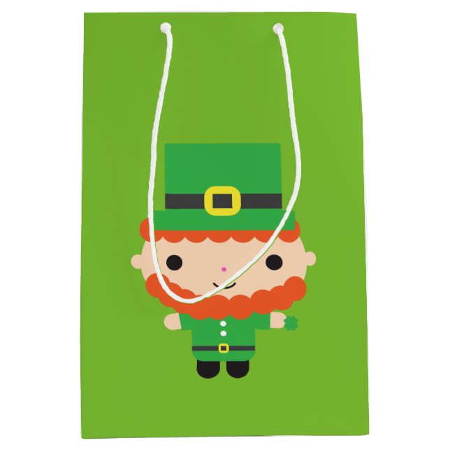 Sacola Para Presentes Média Leprechaun Gift Bag (Frente)