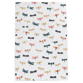 Sacola Para Presentes Média Libélulas