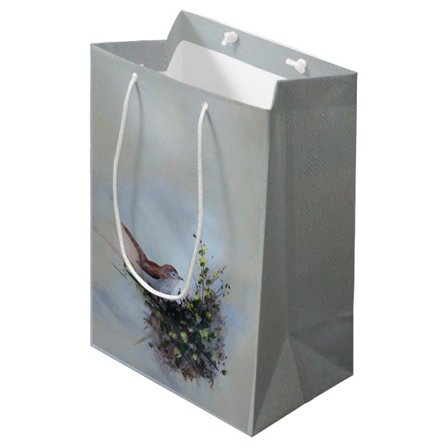 Sacola Para Presentes Média Little Bird (Frente inclinada)