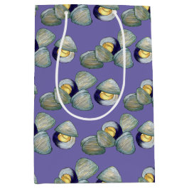 Sacola Para Presentes Média Littleneck Clams Clambake Clam