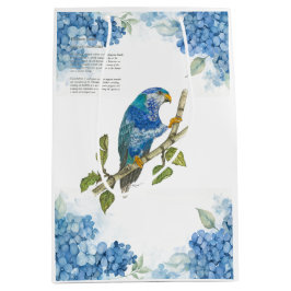 Sacola Para Presentes Média Lorikeet Ameaçado De Mão