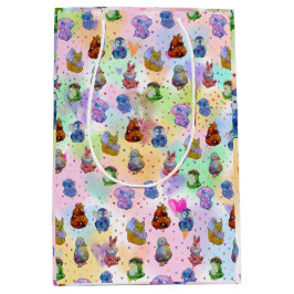 Sacola Para Presentes Média Lucky Charms