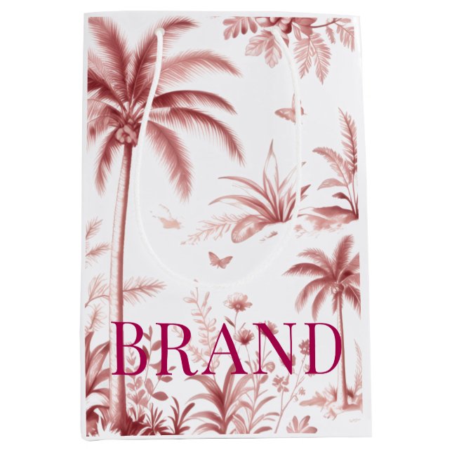 Sacola Para Presentes Média Luxury Custom Logo for gift bags|fancy  Boutiq (Frente)