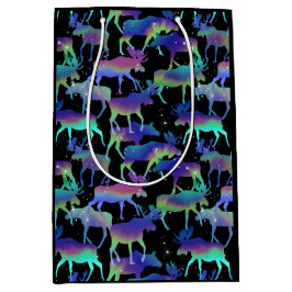 Sacola Para Presentes Média Luzes do norte