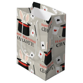 Sacola Para Presentes Média Mágica - Mágica - Mídia - Mídia Crianças - Nome Pe