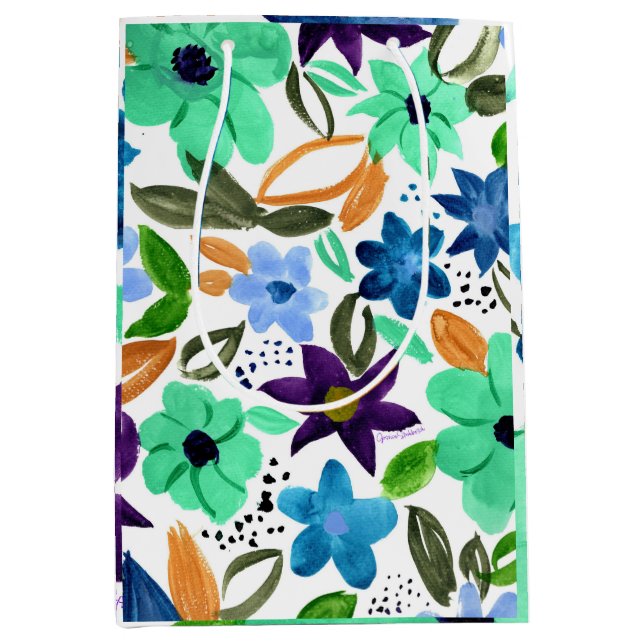 Sacola Para Presentes Média Manhã Meia-doação (Frente)