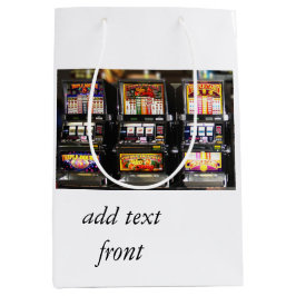 Sacola Para Presentes Média Máquinas De Sonhar - Máquinas De Sorte