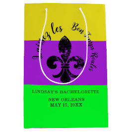 Sacola Para Presentes Média Mardi Gras Bachelorette Gift Bag
