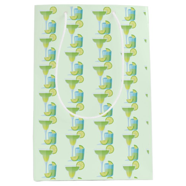 Sacola Para Presentes Média Margarita Medium Gift Bag (Frente)