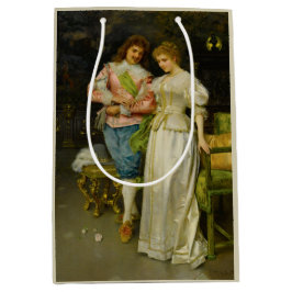 Sacola Para Presentes Média Marido e Esposa Betrothed (Casamento e Casamento)