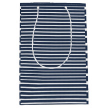 Marinho Blue White Stripes