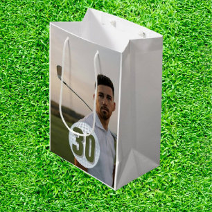 Sacola Para Presentes Média Masculino Golf-30 Themed