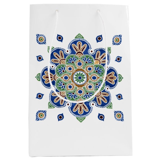 Sacola Para Presentes Média Medallion Gift Bag (Frente)