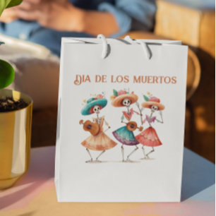 Sacola Para Presentes Média Melodia do Morto Dançante, costume