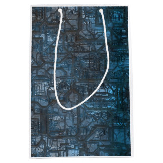 Sacola Para Presentes Média metallica 1