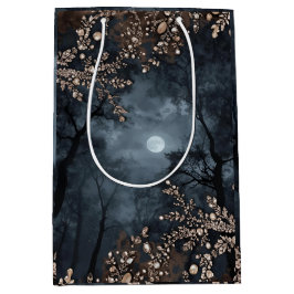 Sacola Para Presentes Média Midnight Crystal 