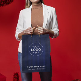 Sacola Para Presentes Média Mínima empresa moderna Bag de presentes