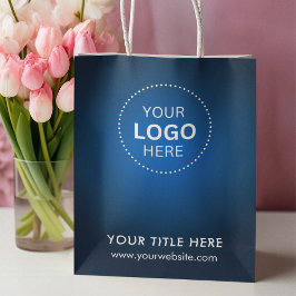 Sacola Para Presentes Média Mínima empresa moderna Bag de presentes