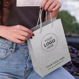 Sacola Para Presentes Média Mínima empresa moderna Bag de presentes