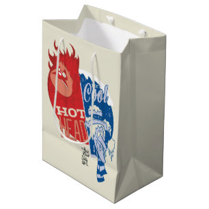 Sacola Para Presentes Média Miser de calor Cabeça quente e Neve Miser Sr. Lega