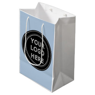 Sacola Para Presentes Média Moderno, Minimalista, Elegante e Personalizável
