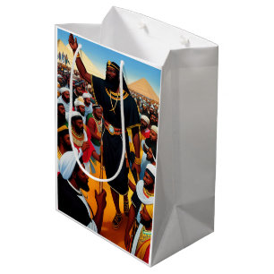 Sacola Para Presentes Média Moisés Lidera As Pessoas Do Egito Com O Saco Do Pr