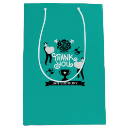 Sacola Para Presentes Média Muito Obrigado