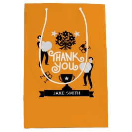 Sacola Para Presentes Média Muito Obrigado