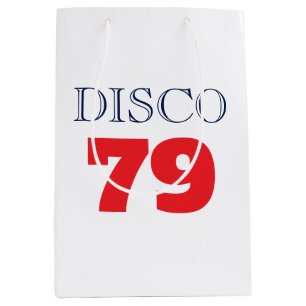 Sacola Para Presentes Média Música Entretenimento Disco 79 Pop Art Retro